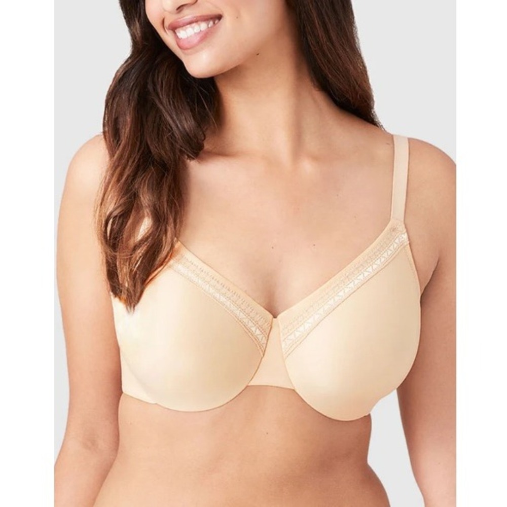 Wacoal Women's Sand Perfect Primer Full Figure Underwire Bra Size 46D NWT